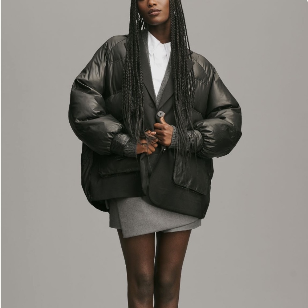 NWT - English Factory Blazer Puffer, Size M from Anthropologie